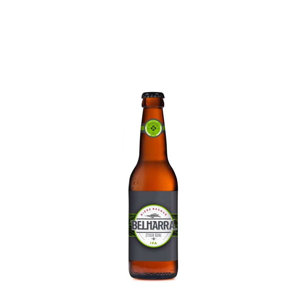 Maison Ederki. Bière Belharra IPA (Indian Pale Ale)