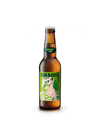 Maison Ederki. Bière Uhaine IPA (Indian Pale Ale)