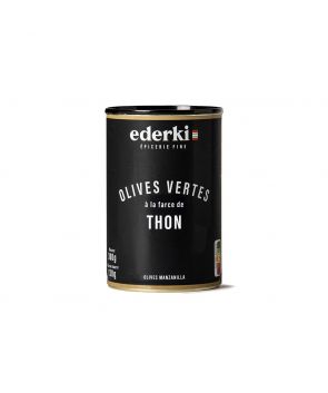 Maison Ederki. Olives vertes farcies au thon 300 grammes