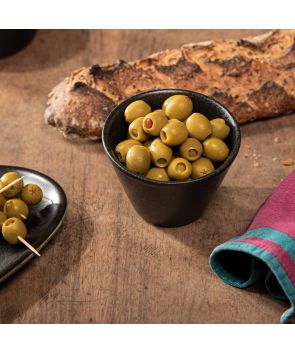 Olives vertes farcies de la Maison Ederki